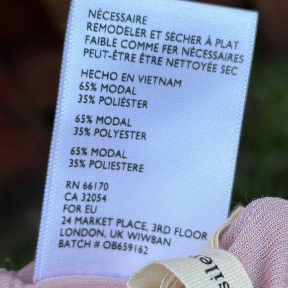 Silence + Noise Belinda Ribbed Knit Wide-Leg Jumpsuit Size M - Picture 16 of 16